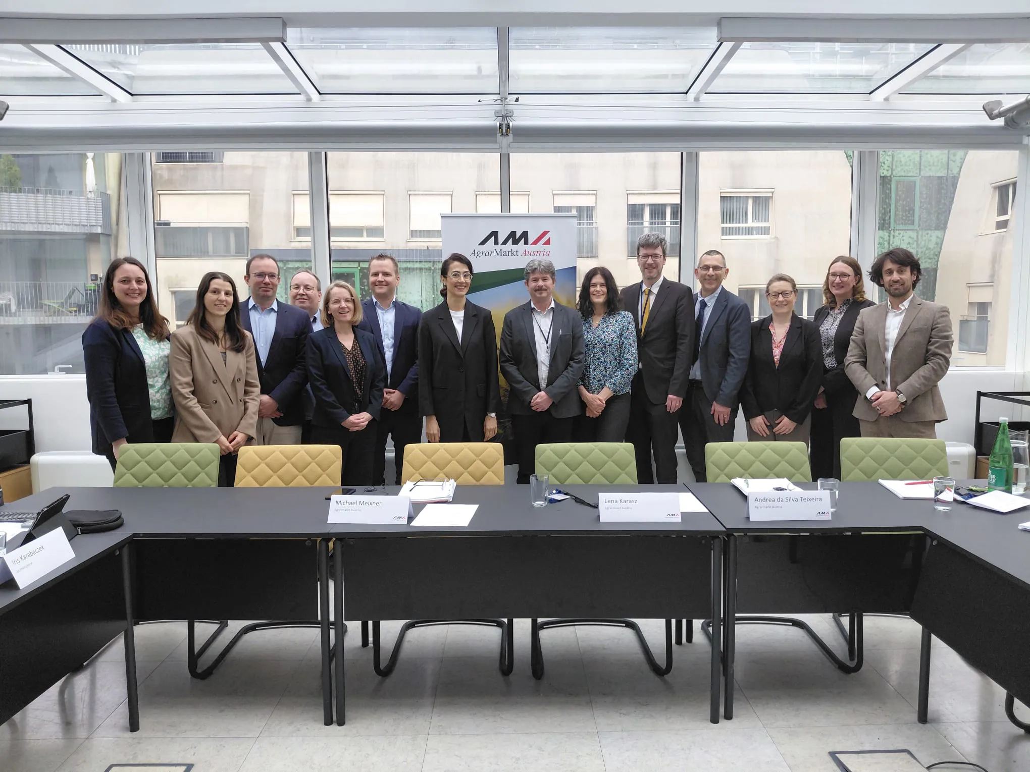 Teilnehmer Kooperationstreffen der Agrarmarkt Austria mit France AgriMer und BLE